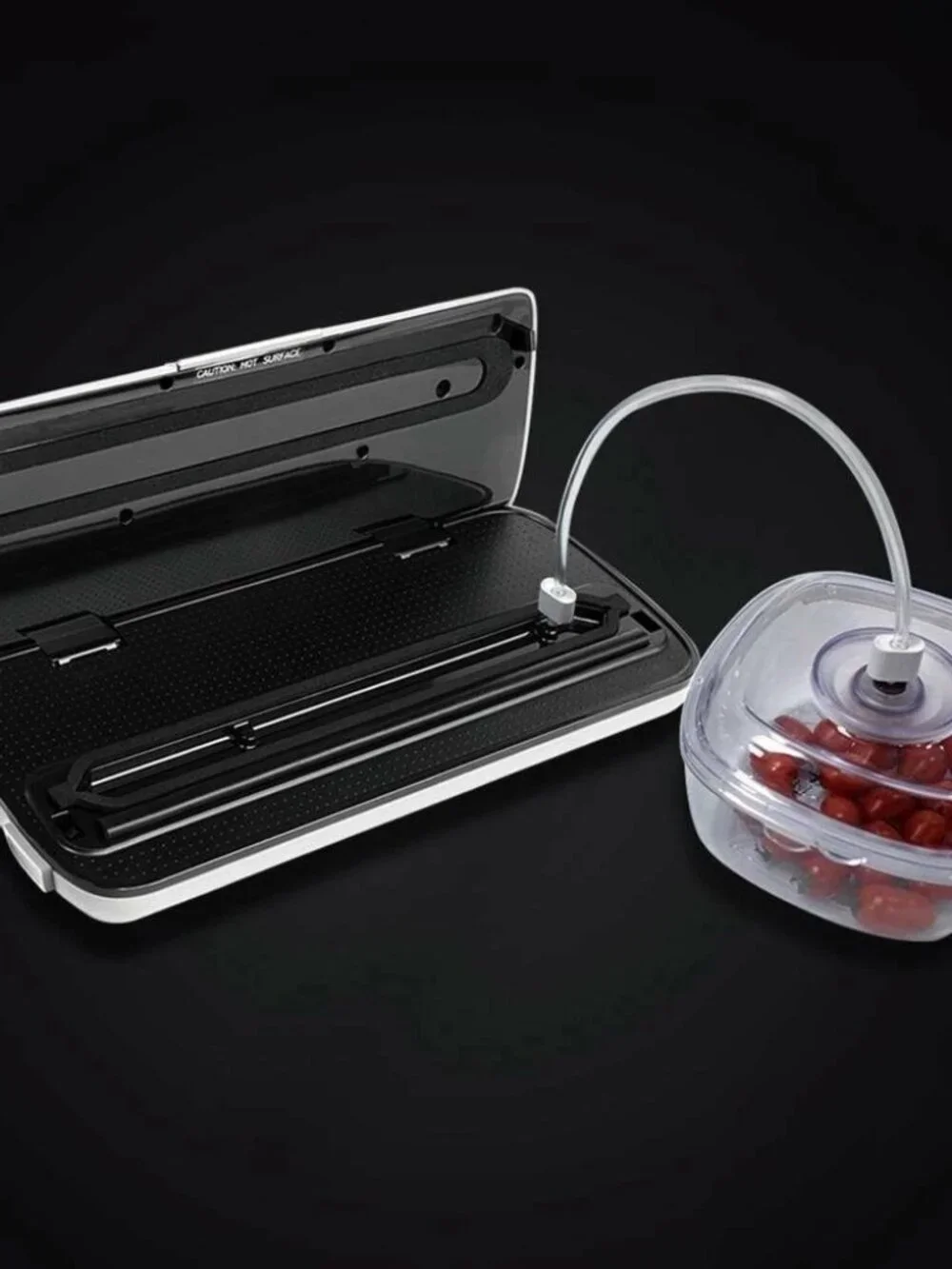 NutriChef PKVS18SL Automatic Food Vacuum Sealer, Electric Air Sealing Preserver